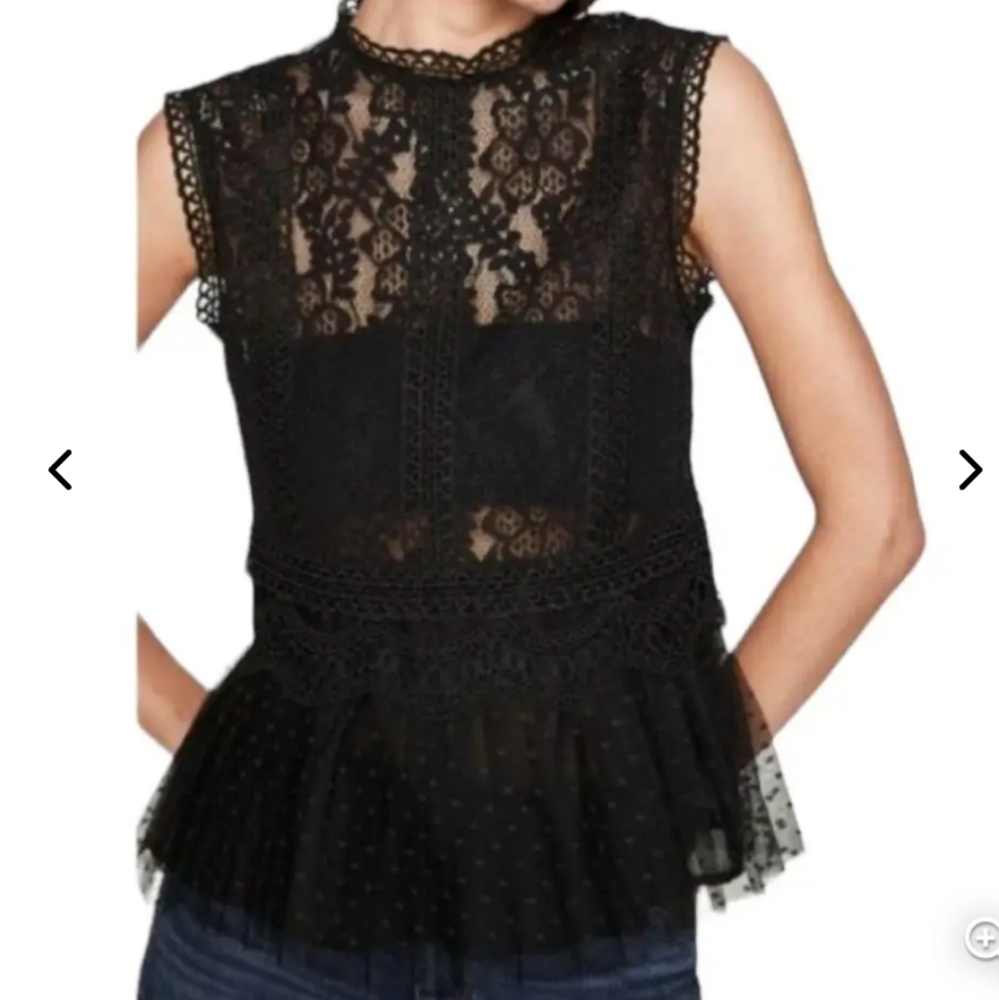 Zara Lace Blouse